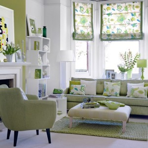 Green Pattern Room