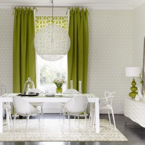 Green Pattern Room