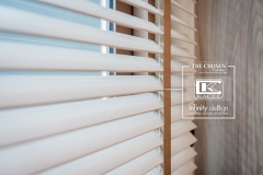 มู่ลี่โฟมวูด (Foam Wood Blinds) 01 @ บุราสิริ กรุงเทพกรีฑา