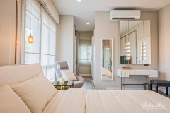 มุมห้องนอนสไตล์โมเดิร์น 01 @ บุราสิริ กรุงเทพกรีฑา