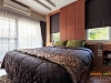 ห้องนอนใหญ่ 3 ม่านลอน ม่านพับ @ Casa Premium ราชพฤกษ์ - พระราม 5