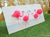 DIY นก Flamingo 3 มิติจากไหมพรม