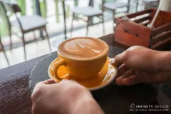 Hot coffee 01 @ J coffee
