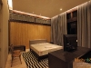 ม่านลอน ห้องนอนใหญ่ Kirimaya Residences (1)