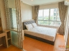 ห้องนอน กับผ้าม่านและวอลเปเปอร์ 06 @ LPN Park รัตนาธิเบศร์