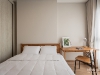 ห้องนอนตกแต่ง Natural Style 01 @ Lumpini Suite ดินแดง-ราชปรารภ