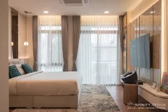 ห้องนอนตกแต่งด้วยผ้าม่าน  (2)  @ มัณฑนา บรมฯ-ทวีวัฒนา