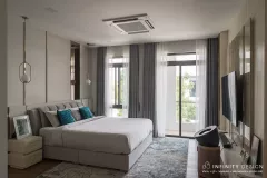 ห้องนอนตกแต่งด้วยผ้าม่าน  (9)  @ มัณฑนา บรมฯ-ทวีวัฒนา