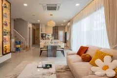 มุมนั่งเล่นตกแต่งด้วยผ้าม่าน  (7)  @ มัณฑนา บรมฯ-ทวีวัฒนา