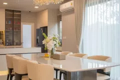 มุมทานข้าวตกแต่งด้วยผ้าม่าน  (9)  @ มัณฑนา บรมฯ-ทวีวัฒนา