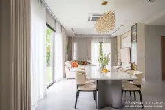 มุมทานข้าวตกแต่งด้วยผ้าม่าน  (7)  @ มัณฑนา บรมฯ-ทวีวัฒนา