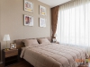 ห้องนอน ผ้าม่านลอน ผ้าม่านจีบ  @ Menam Residences (01)
