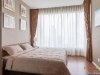 ห้องนอน ผ้าม่านลอน ผ้าม่านจีบ  @ Menam Residences (03)