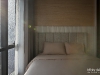 ห้องนอนตกแต่งด้วยผ้าม่านลอน 15 @ Metris พระราม 9 – รามคำแหง