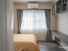 ห้องนอนเล็กตกแต่งด้วยผ้าม่านจีบและม่านมู่ลี่ 02 @ นันทวัน รามอินทรา-พหลโยธิน 50