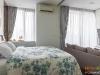 ห้องนอน กับผ้าม่านสีเทา 03 @ Nara 9 สาทร-นราธิวาส