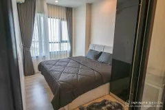 ห้องนอนตกแต่งด้วยผ้าม่าน 03 @ Niche Mono Mega Space บางนา