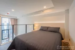 มุมห้องนอน 01  @ Park Origin จุฬา-สามย่าน