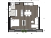 Floor Plan 41.50 Sq.m. @ NOBLE STATE 39