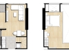 1 Bedroom Plus ขนาด 30.5 ตร.ม. @ Knightsbridge Prime สาทร