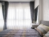 ห้องนอนตกแต่งด้วยผ้าม่านสั่งตัด 03 @ Supalai Veranda สุขุมวิท 117