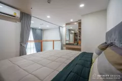 มุมห้องนอนชั้น2  03 @ The President สุขุมวิท-สมุทรปราการ