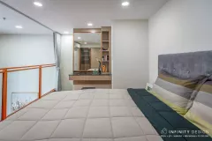 มุมห้องนอนชั้น2  02 @ The President สุขุมวิท-สมุทรปราการ