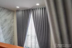ม่านลอนมองจากห้องนอน 02 @ The President สุขุมวิท-สมุทรปราการ