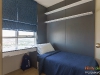 ห้องนอน กับผ้าม่าน สีเข้ม 01 @ The Tempo Grand สาทร-วุฒากาศ