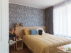 ห้องนอน ผ้าม่านจีบ วอลเปเปอร์ @ U Delight Residence Riverfront พระราม 3 (03)