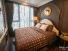 ห้องนอนตกแต่งด้วยผ้าม่านลอน สีดำ 04 @ Whizdom Inspire สุขุมวิท